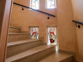 Going upstairs